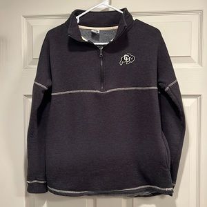 Colorado Buffalos women half zip pullover